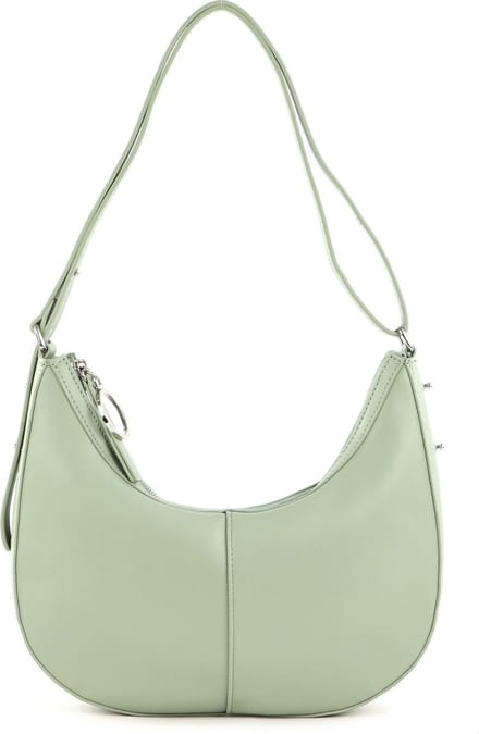 SEIDENFELT MANUFAKTUR Schoudertas Vinne Hobo Soft Green Lichtgroen