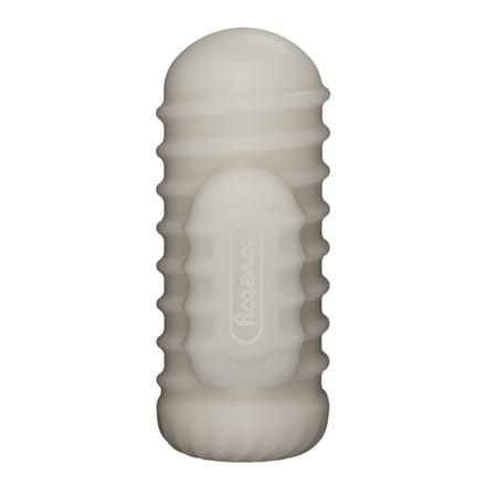 LoveToy - Knights Ring - Vibrerende Dual Purpose Sleeve - Golvend - Wit