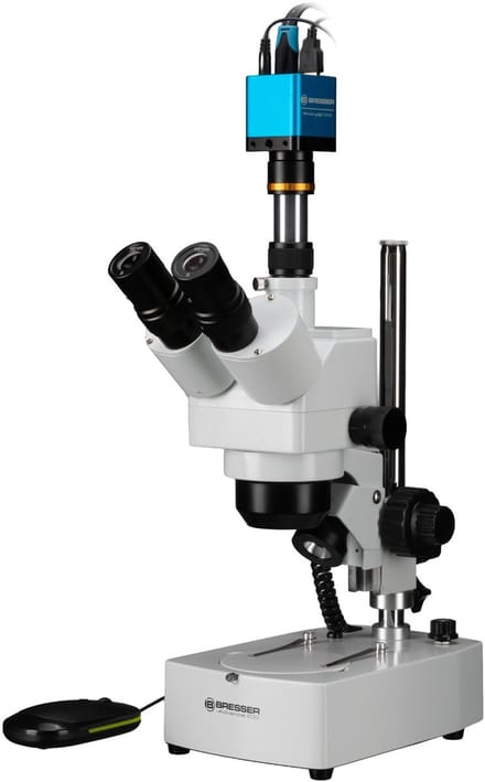 Bresser Microscoop - Advance ICD - 10x-160x - Incl. MikroCam MINI Full HD HDMI