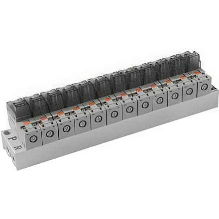 SMC Ventieleiland Gemeenschappelijk SUP/EXH M5x0.8 - SS3Y1-S41-04-M5-Q