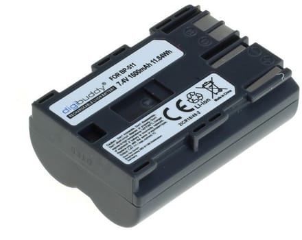 A-Merk Digibuddy Accu Batterij Canon BP-511A - 1600mAh