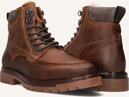 Mazzeltov 460050 Boots Heren - Cognac - Maat 44