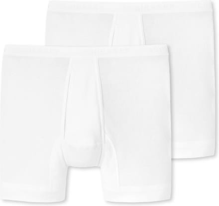 Schiesser Heren onderbroek kort 2 pack Original Classics fijnrib