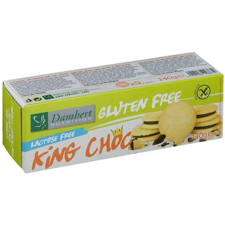 Damhert Gluten Free King Choc Koeken Lactose 140 Koekjes