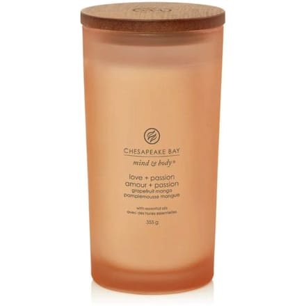 Chesapeake Bay Love & Passion - Grapefruit Mango Grote Geurkaars - 70 branduren