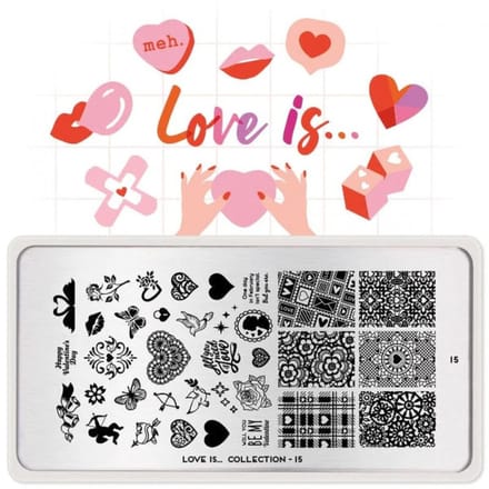 Love Is Stempelplaat 15