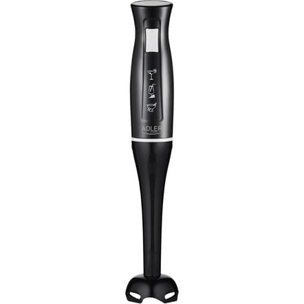 Blender Handheld Zwart Vermogen 200 W Snelheid 14240 RPM Compact ontwerp Ergonomische handgreep Tip