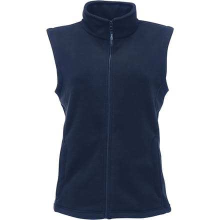 Regatta Vrouwen/dames 210 Series Microfleece Bodywarmer / Gilet (Donkere marine)