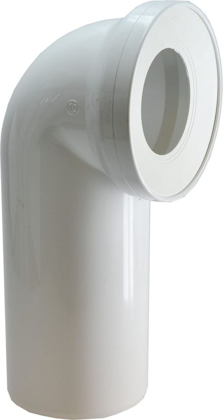 Abu Closetbocht - 110 mm - 90 gr - Wit 58,103,01,0099