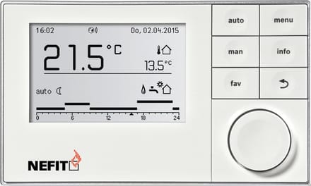 Nefit Moduline 3000 - klokthermostaat - modulerend - 7738112366