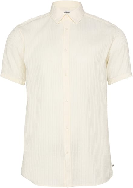 Standaard Korte Mouwen Katoenen Shirt s.Oliver