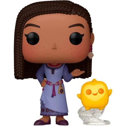 Beeldje Funko Pop Disney Wish Asha with Star