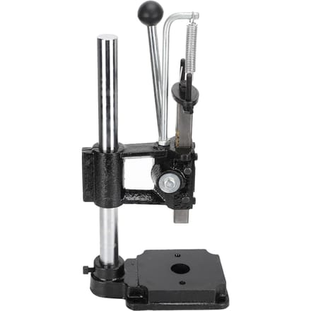 Mini Handmatige Ponsmachine Handgebruik Hakken Stil Leer Stempelen Gatenmaker gray