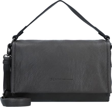 TOM TAILOR Schoudertas Evi Flap Bag Dark Grey Donkergrijs