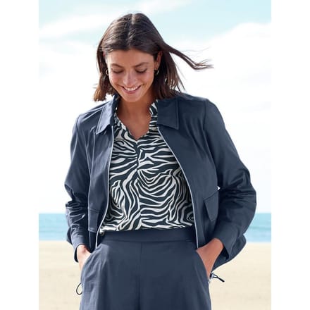 Jersey jasje Van Peter Hahn blauw