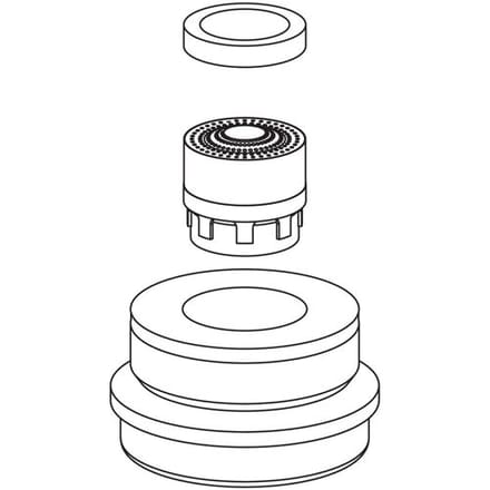 KWC Ono replacement shower strainer shower insert Z.535.562