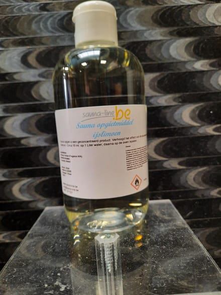 sauna opgietmiddel  ijslimoen 250 ml -sauna geuren - sauna opgiet