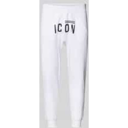 Sweatpants met labelprint
