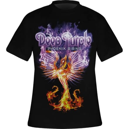 Deep Purple - Phoenix Rising Heren T-shirt - M - Zwart