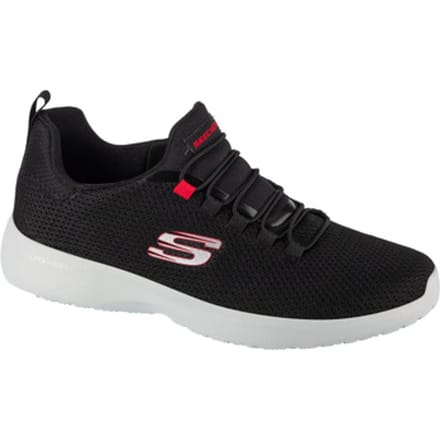 Skechers Dynamight, Heren zwarte trainingsschoenen 43 zwart