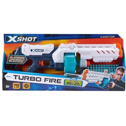 Xshot -shot Turbo Fire met 48 darts Dartgeweren