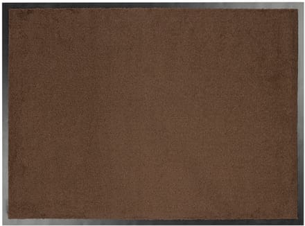 FLOORDIREKT Deurmat Performa - Hoog Absorptievermogen - Voor Binnen en Buiten - Bruin - 60 x 90 cm