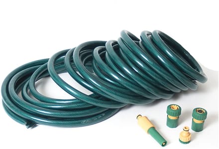 Tuinslang set - met koppelingen en verstelbare spuit - 20 meter - tuinbewatering
