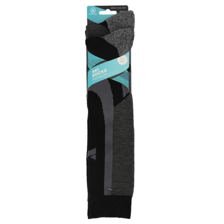 Morethansocks - Skisokken uniseks - 2-Paar - Rood / 42/45