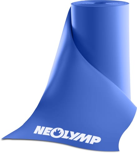 NEOLYMP Blauwe weerstandsband op rol – hoge weerstand voor spierontwikkeling