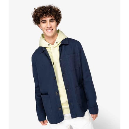 Native Spirit Heren Vervaagd Werkjack 3XL indigo