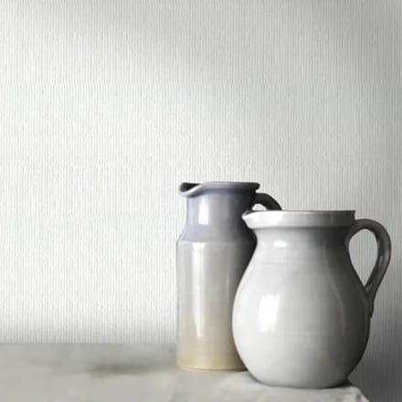 Sencys Overschilderbaar Vliesbehang Linnen - Wit - 10,05 M X 52 Cm
