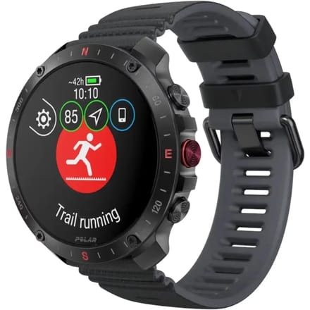 Polar Grit X2 Pro Premium Outdoor Smartwatch, Night Black S/L