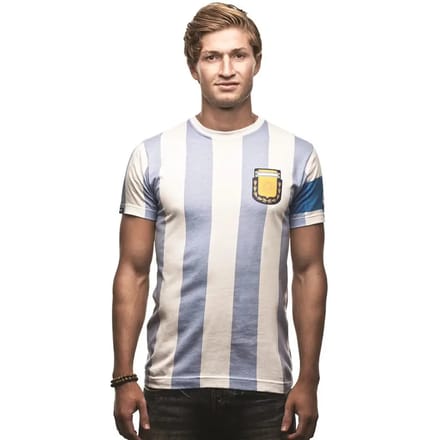 COPA Football - Argentinië Capitano - T-shirt - Heren - M - Wit