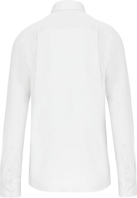 Kariban Heren poplin overhemd lange mouwen K541 - White - M