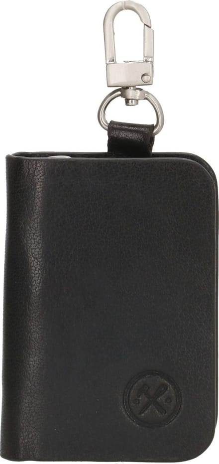 Hide & Stitches Yosemite Sleuteletui - 100% Leer - Zwart