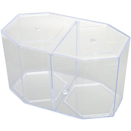 Aquarium Vis Kweekbak Multifunctioneel Transparant Achthoekige Vis Isolatiebak voor Vis Kweek white