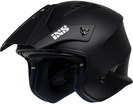 IXS 114 3.0 Zwarte Jethelm - Helm