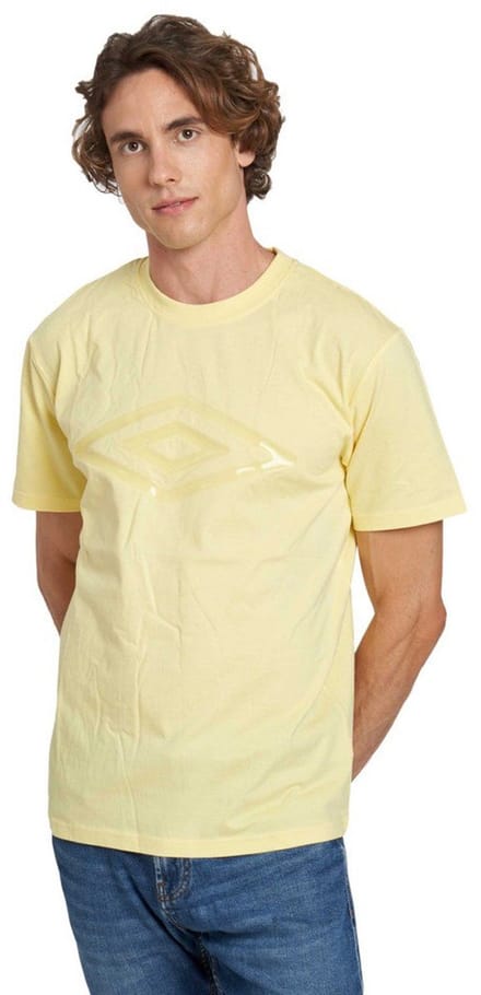 Umbro Caelum T-shirt Met Korte Mouwen Geel S Man