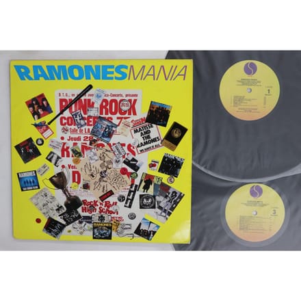 LP Plaat RAMONES Ramones Mania 125709 SIRE 1988 VS Rock Gebruikt