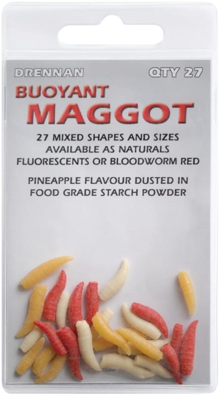 Drennan Buoyant Maggot Kunstmaden Natural