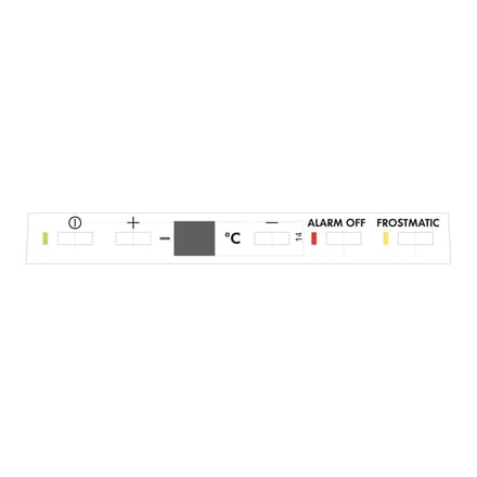 AEG programmaplaat, zijdescherm, 7802,171.5x20.5mm 2425178155