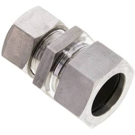 22L & 28L RVS Rechte Snijringkoppeling 160bar ISO 8434-1