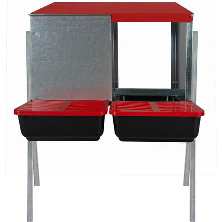Duvo+ Gegalvaniseerde legbak Hoog - 57,5 x 46 x 76 cm