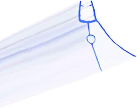 Douchestrip 6-8 mm Glasdichting Profiel 100 cm Universeel