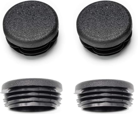 Ronde Buisstoppen Ø 45 mm - 21 Stuks Kunststof Einddoppen