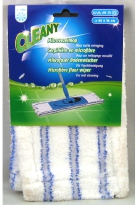 Cleany Microvezelmop nat 45x14cm