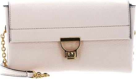 COCCINELLE Leren Schoudertas Arlettis Handbag Creamy Pink Roze