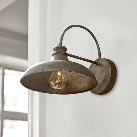LOBERON Ledwandlamp Chassorin antiekbruin