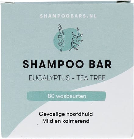 SOLYD - Shampoo Bar Eucalyptus - Tea Tree Sensitive Scalp - 60gr