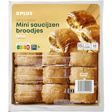 Mini saucijzenbroodjes